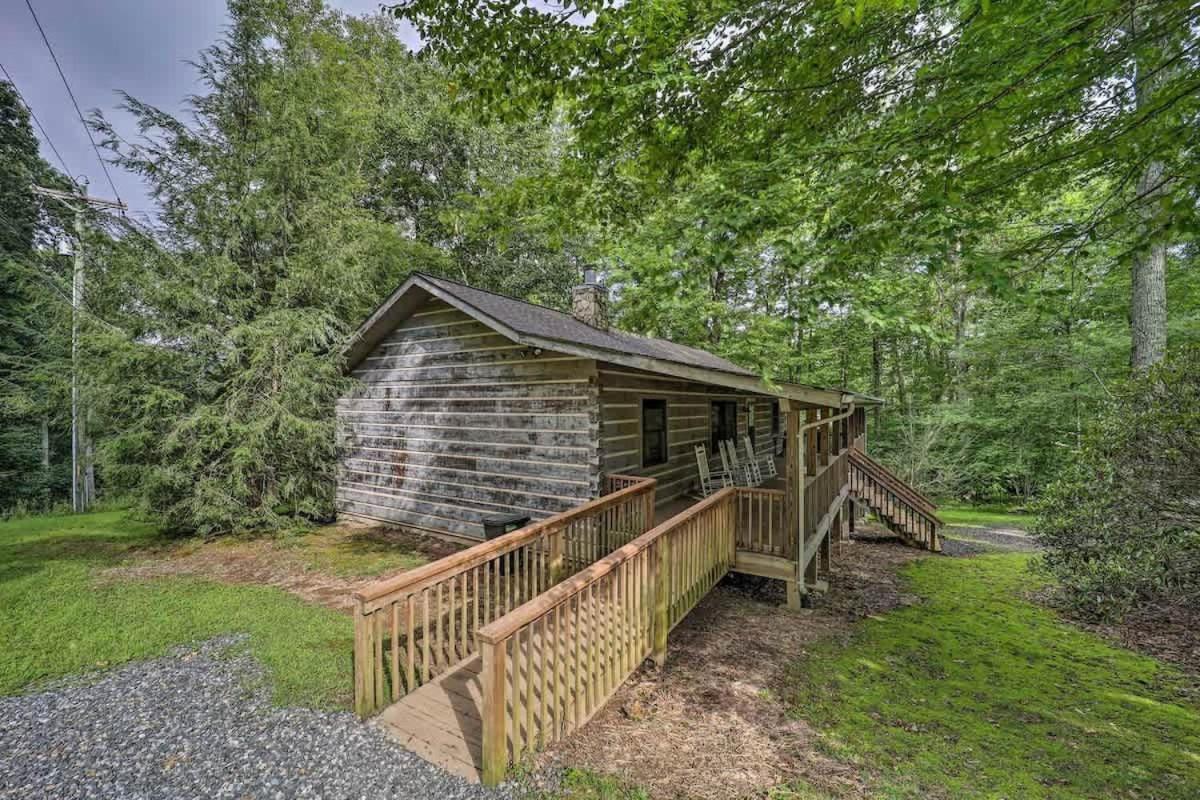 Cozy ‘Grey Fox’ Cabin Between Boone&Blowing Rock Zewnętrze zdjęcie